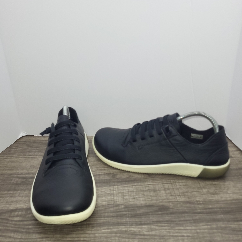 KEEN Men's KNX Unlined Leather Sneakers Black Size 10 M Minimalist Quality Shoes